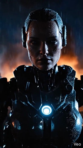 Robot Girl vs Soldiers 😨🔥 (Unbelievable Scene) #flowlessbanda #space #trending #movie #universe