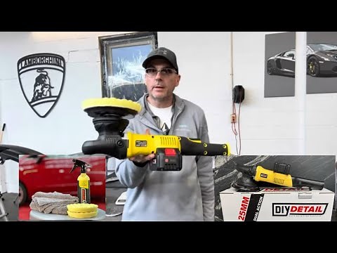 My Initial Experience With The DIY Detail 25mm Cordless Polisher!