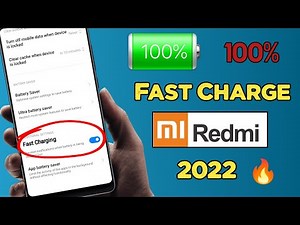 How to Enable Fast Charging in Redmi Phones | Mobile Fast Charger Kaisa Kere 🔥