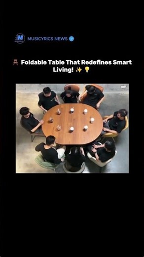 🪑 Foldable Table That Redefines Smart Living! ✨💡