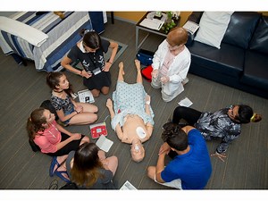 Adelphi University Inspires High School Students to Become Nurses