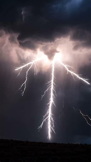 Supercell Thunderstorm | Distant Thunder & Lightning ASMR (Calm Atmosphere)