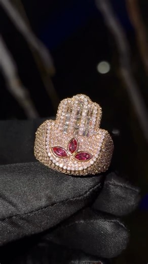 PAVILION & CO. on Instagram: "Our latest "Hamza" ring featuring VS diamonds & pink Topaz available in-store instantly priced at £3950... Book your appointment to shop at our flagship store. • info@pavilionandco.com • 020 7183 0933 • +44 7769 789 940 (WhatsApp) Visit our luxury showroom located at 67/68 Hatton Garden, London, EC1N 8JY. #hiphopjewellery #customjewellery #jewellery #customring"