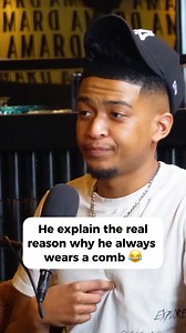 755K views · 30K reactions | He explain the real reason why he always wears his comb #vira #fyp #foryoupage #bombsandbanterpodcast | Bombs And Banter Podcast | Facebook