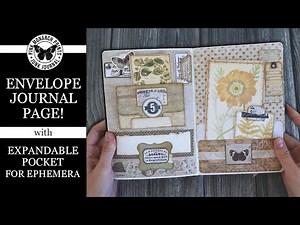 How to Turn an Envelope into a Unique Journal Page