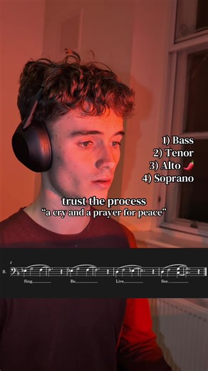 Frank Ticheli and his beautiful Earth Song,#choirtok #choir #harmony #sebthomas