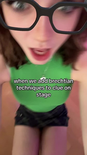 come watch us #clue #clueonstage #clueonstagehighschooledition #mrspeacock #missscarlet #prplum #colonelmustard #mrgreen #wadsworth #mrswhite #brecht #theatre