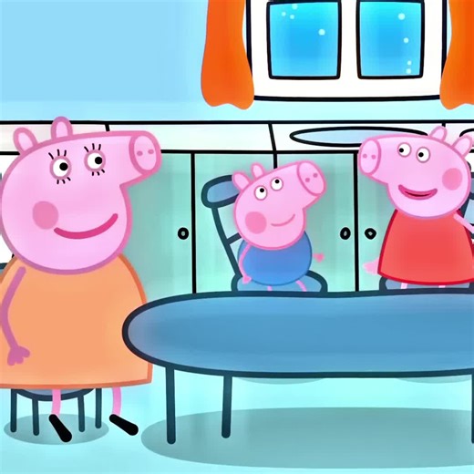 Peppa y George caos en la nieve.#peppapig | peppa pig