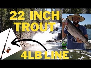 Shaver Lake Fishing for Big Rainbow Trout!