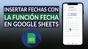 Cómo insertar fechas con la función FECHA en GOOGLE SHEETS