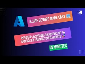 DevOps Simplified: Azure DevOps Made Easy 💻 | Setup azure Account & create First Project | 🚀