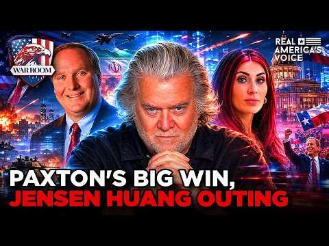 JOHN SOLOMON ON PAXTON WIN & JENSEN HUANG OUTING | WAR ROOM AM W/ STEVE BANNON