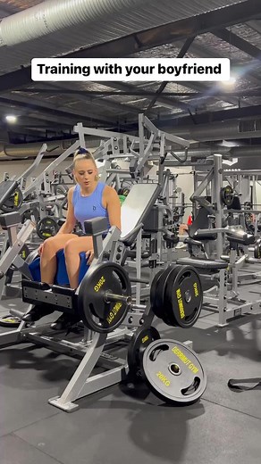 698K views · 1.3K reactions | Training with your bf VS not training with your boyfriend  Kwame Duah ...#boyfriend #training #weights #reels #funny #comedy #gymcomedy #bf #boyfriendprank #Fitness #gym | Kayla Nellaa | Facebook
