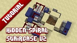 Hidden spiral staircase Minecraft Map