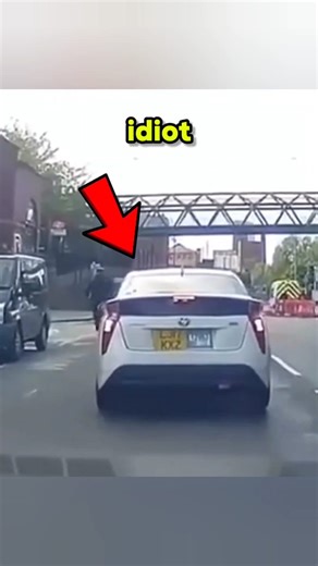 Driver Gets The Funniest Instant Justice! #dashcam #driver #karma #roadsafety | Motors Mania