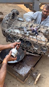 300K views · 3.6K reactions | 6 Cylinder Engine Piston Rebuilding Process | Expert Mechanic Tips #dieselengine #cylinder #engine #tipsandtricks #tools | Skills man | Facebook
