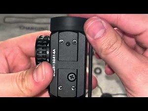Battle Steel carry handle Optic mount Installation