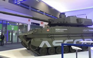 GDELS公司的LT105轻型坦克，又被搞成了履带式突击炮，炮塔位置过高正面投影大，重心稳不稳？