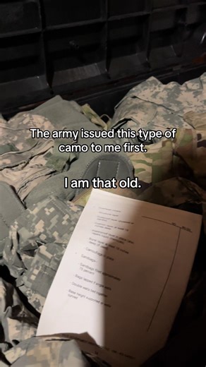 Old Military Camouflage Memories