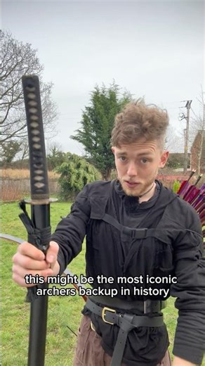The most iconic archer’s sword #ad