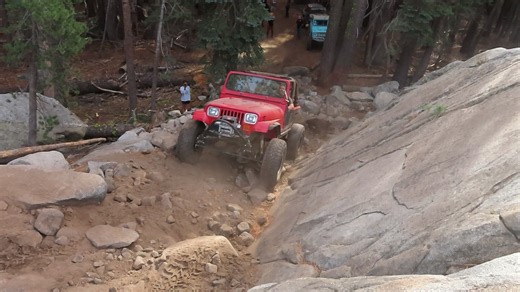 OHV 4x4 Off-roading on the Stanislaus National Forest