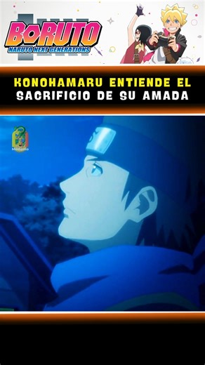 Konohamaru entiende el sacrificio de Remon 😭 #konohamaru #anime #boruto | Mememo