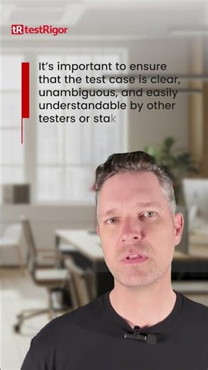 Keep the expected outcome of the test case clear