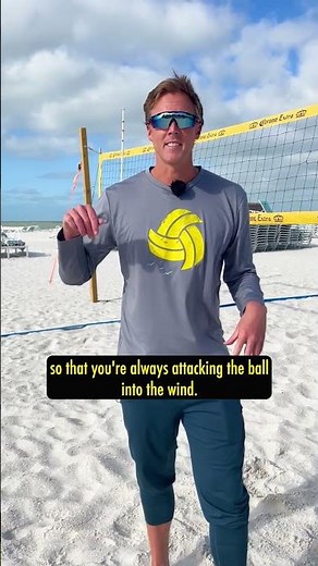How to Play in The Wind in Beach Volleyball