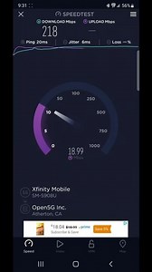 [Xfinity Mobile] Galaxy S22 Ultra 5G Speed Test