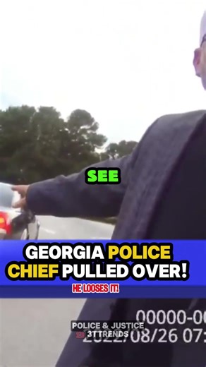 "I'm the Police Chief!" 👮‍♂️ Unknowing Officer Pulls Over His Boss!