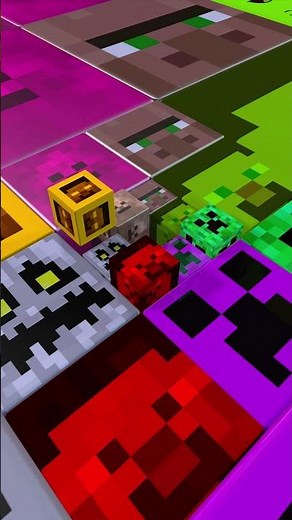 Minecraft Face Rolling 😱 #minecraft #oddlysatisfying #animation