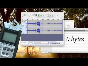 Audio File Recovery - Showing Zero bytes on SD Card