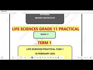 Life Sciences Grade 11 Practical Investigation Term 1 2023