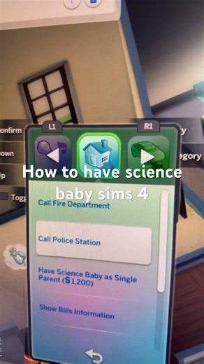 How to have science baby sims 4