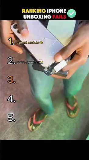 Ranking iPhone Unboxing Fails (GONE WRONG)