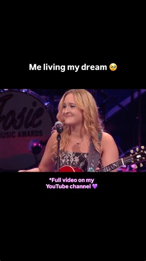 Ashley Jordan on Instagram: "The audience started standing at the end😭+me trying not to cry🥹..can’t believe this aired on ACN! Full video on my YouTube channel! Link in bio🕊️#josiemusicawards 💜 @josiemusicawards 💜#chaseyourdreams #acn #grandoleopryhouse"