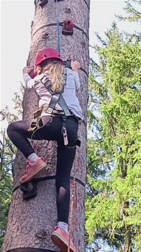 The Courage Test #climbing #bravery