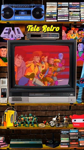 Escuadron Exo. . "Exosquad" es una serie animada de ciencia ficción y acción que se transmitió originalmente en los años 90. Fue creada por Jeff Segal y producida por Universal Cartoon Studios. La serie presenta un futuro distópico en el que la humanidad ha colonizado otros planetas, pero también ha creado una raza de seres modificados genéticamente llamados "Neosapiens" para realizar trabajos peligrosos. . #Escuadronexo #Exosquad #ClásicosAnimados #nostalgia #animación #60s #70s #80s #90s #retr