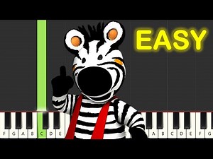 Zigby Intro Theme Song Piano Tutorial
