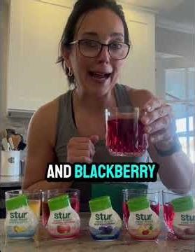 STUR Transform Water into a Flavorful Treat! #flavoredwater