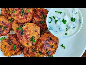 Easy Mackerel Cakes without potatoes, breadcrumbs and flour (Video)