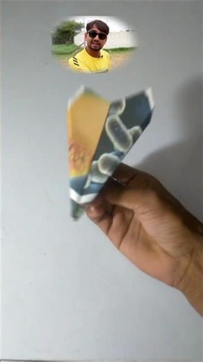 paper crafts airplane😱😱 wait for end#🔥experiment#short#viral