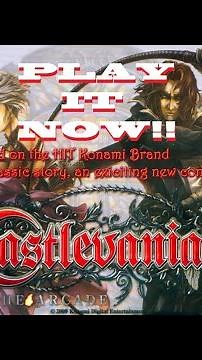 Castlevania The Arcade Game!!