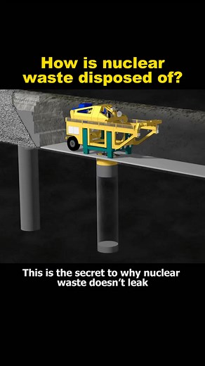 57K views · 222 reactions | Secrets of nuclear waste disposal—no leaks, no fuss! ️ #NuclearSafety #ScienceSecrets | Jasmine Hayes | Facebook