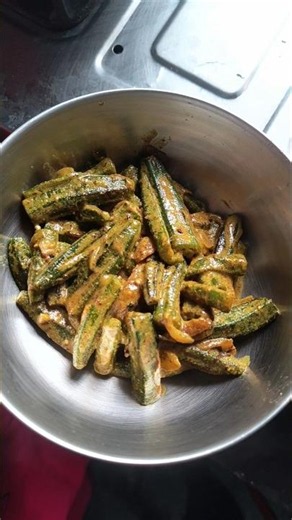 Medinipur Special bendi recipe 🤤🤤 #food #recipe #cooking