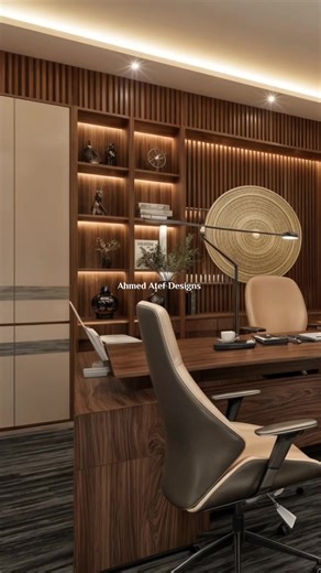 Stylish Office Room Design by Ahmed Atef Designs