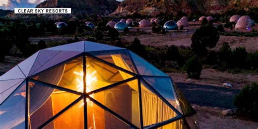 Luxury glass dome resort now open in southern Utah near Bryce Canyon