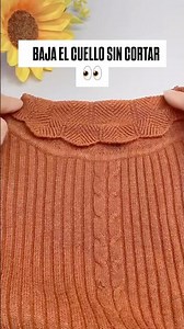 How to lower a neckline without cutting | Quick and easy invisible stitch #sewing #sewing
