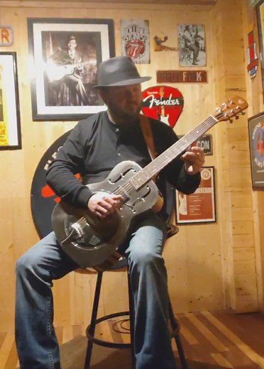 From my Dawg House yesterday. #deltablues #resonatorguitar #slideguitar #dobro | Dobro LSD