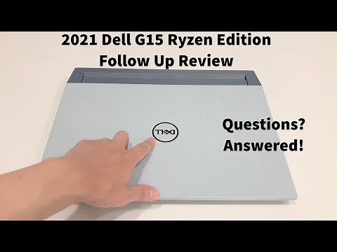 Dell G15 5515 Ryzen Edition 2021 Gaming Laptop One Week Later Problems Fixes and M.2 SSD Install